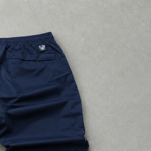 2000 Y2K Nike Track Pants Marineblau, Schwarz Rare (M)