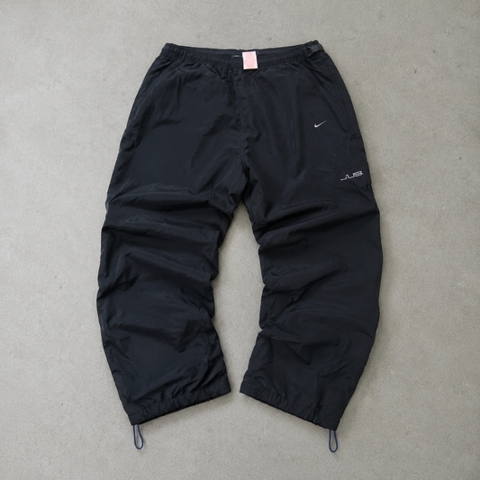 Y2K Nike Cargo Pants Schwarz Rare Stitched Logo (M)