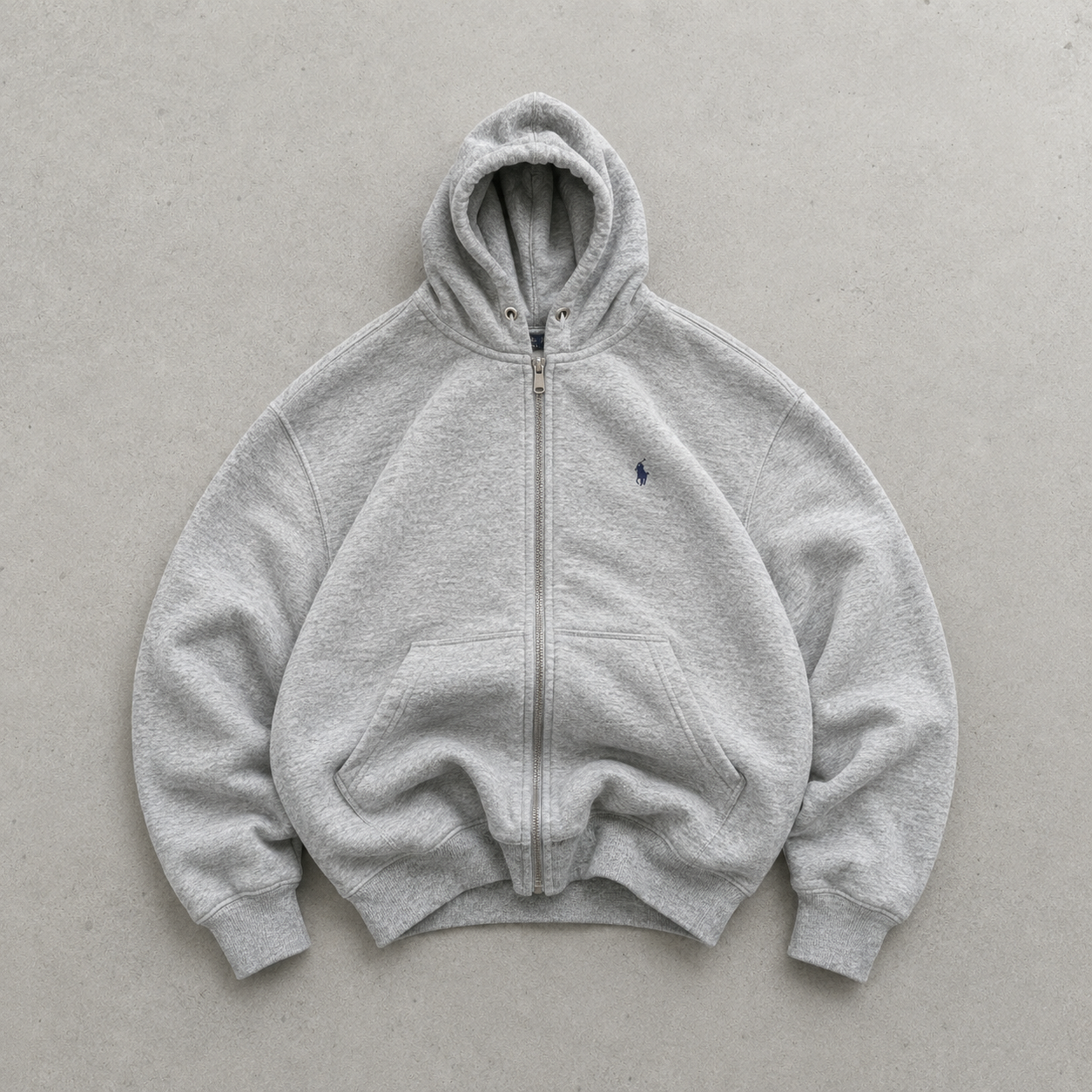 Ralph Lauren Streetwear Piece Grau Rare (M) Stitched Logo