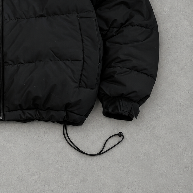 Y2K Nike Puffer Jacket Black Limited (S)