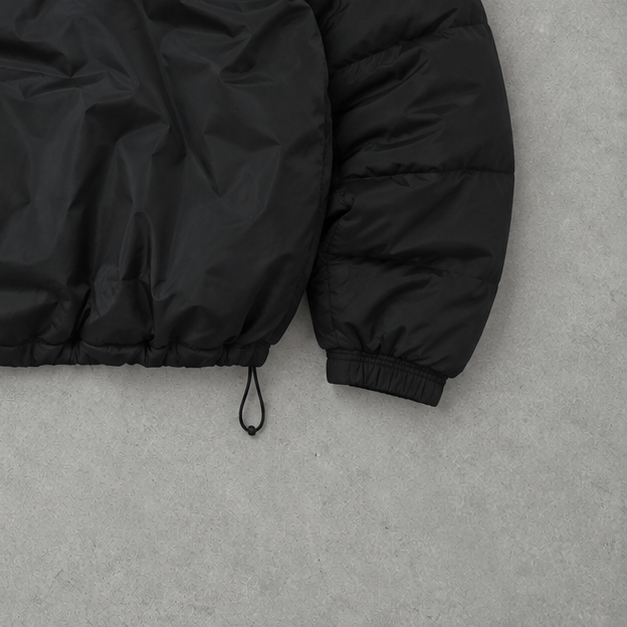 Y2K Nike Puffer Jacket Black Limited (S)