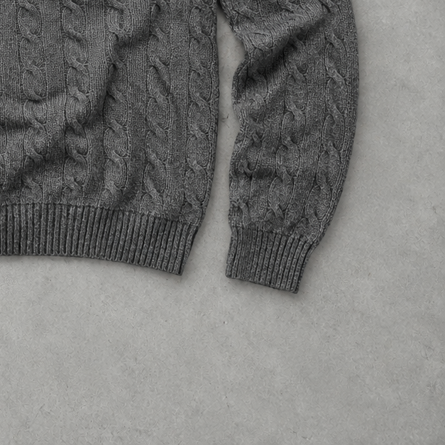 Ralph Lauren Sweater Grau Rare (L)