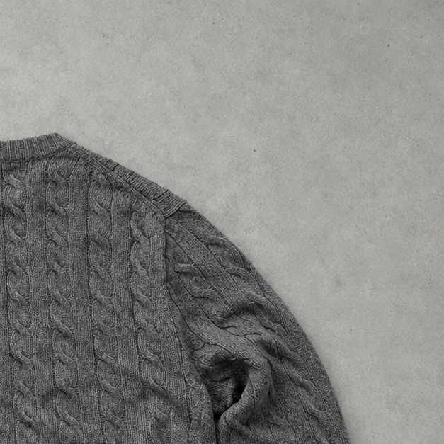 Ralph Lauren Sweater Grau Rare (L)