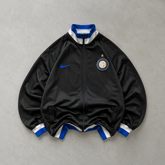 USA 90s 80s Y2K 2000 Nike Hoodie Blue, Black Rare (M)