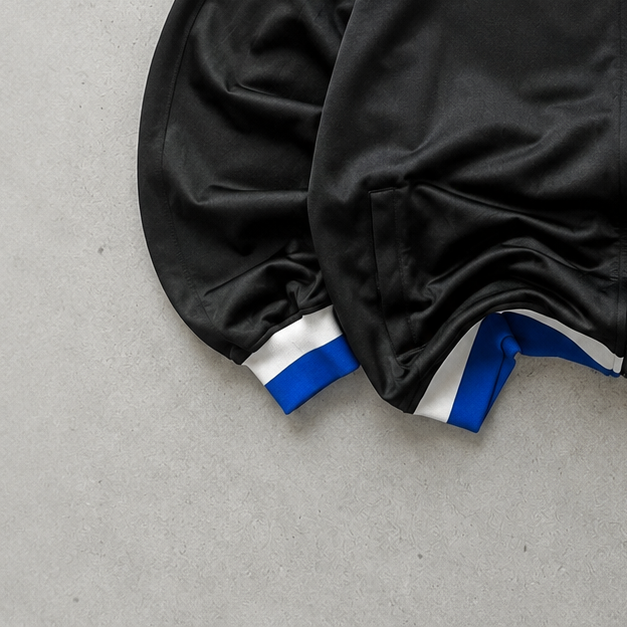 USA 90s 80s Y2K 2000 Nike Hoodie Blue, Black Rare (M)