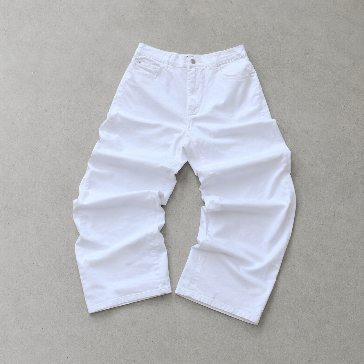 Y2K Armani Jeans Bootcut Jeans White Limited (M)