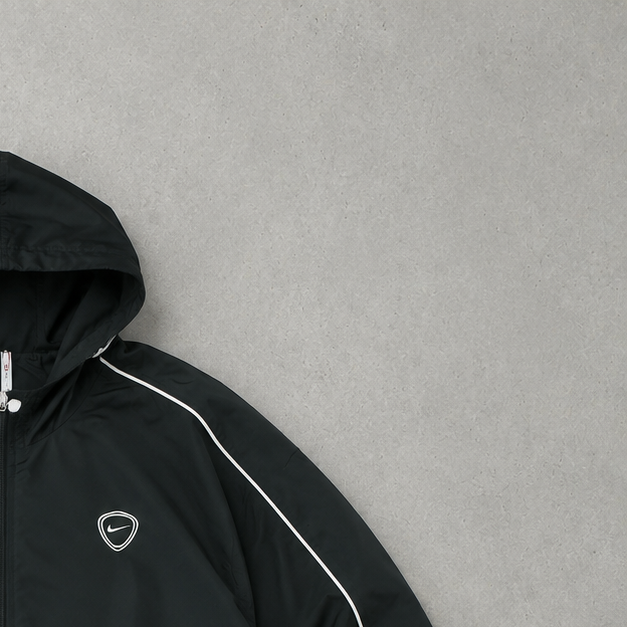 Nike Jacket Schwarz, Grau Rare (L)