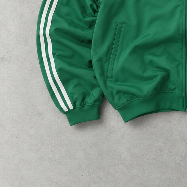 Adidas Track Jacket Green/White Limited (M)