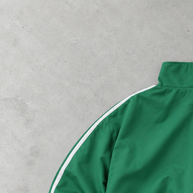 Adidas Track Jacket Green/White Limited (M)