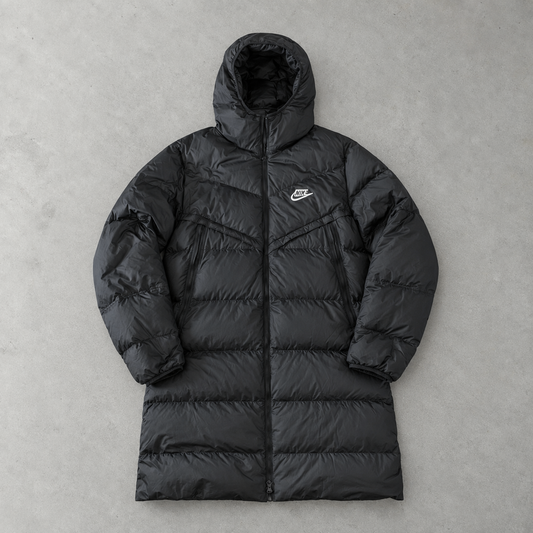 Nike Pufferjacke Schwarz Selten (M)