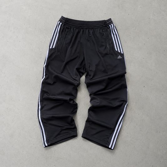 Y2K ADIDAS Pants Black Rare (S) Stitched Logo