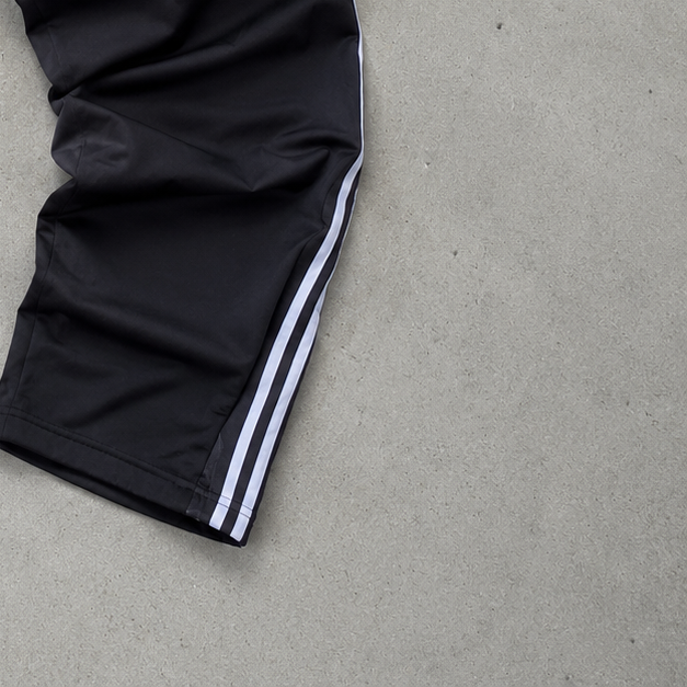 Y2K ADIDAS Pants Black Rare (S) Stitched Logo