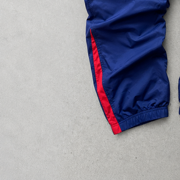 Nike Track Pants Marineblau, Red Rare (M)
