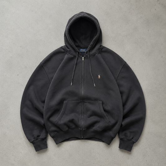Ralph Lauren Streetwear Piece Schwarz Rare (S) Stitched Logo