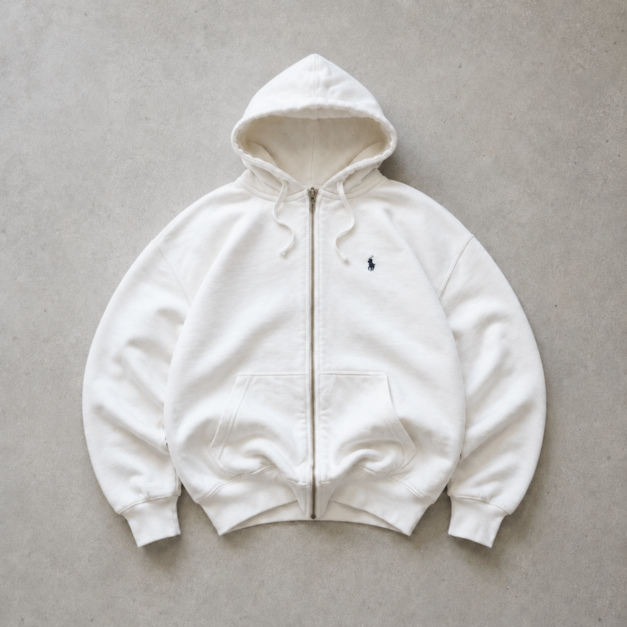 Ralph Lauren Hoodie Weiß Limited (S) Stitched Logo