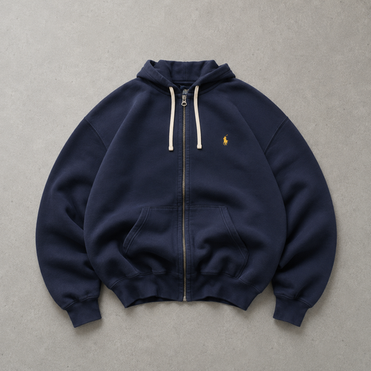 Ralph Lauren Vest Marineblau Limited (S) Stitched Logo
