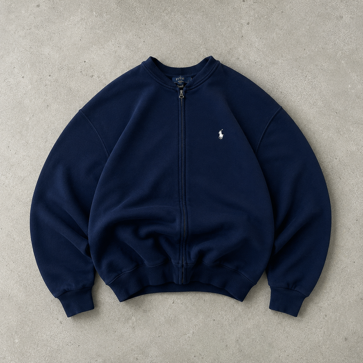 Ralph Lauren Hoodie Marineblau Limited (S) Stitched Logo