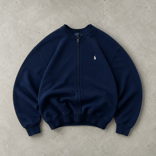 Ralph Lauren Hoodie Marineblau Limited (S) Stitched Logo