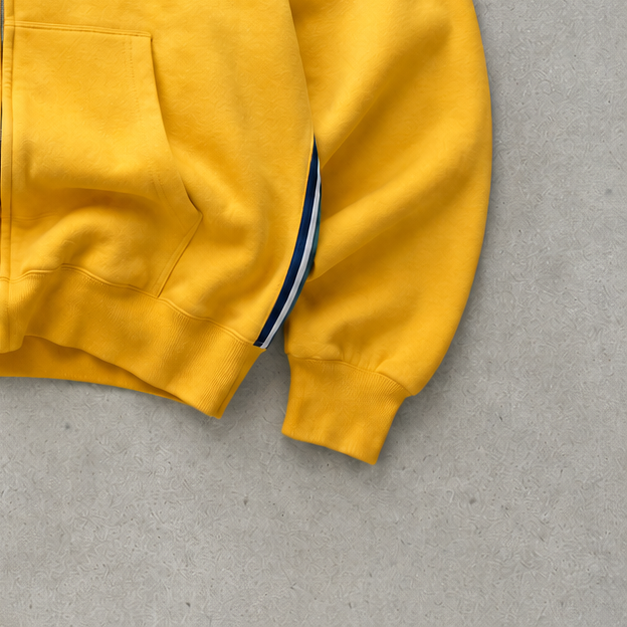 Ralph Lauren Hoodie Gelb Rare (S) Stitched Logo