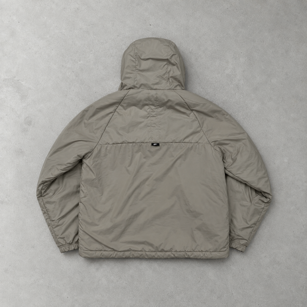 Nike Puffer Jacket Beige Rare (L) Stitched Logo