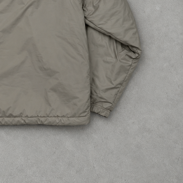Nike Puffer Jacket Beige Rare (L) Stitched Logo
