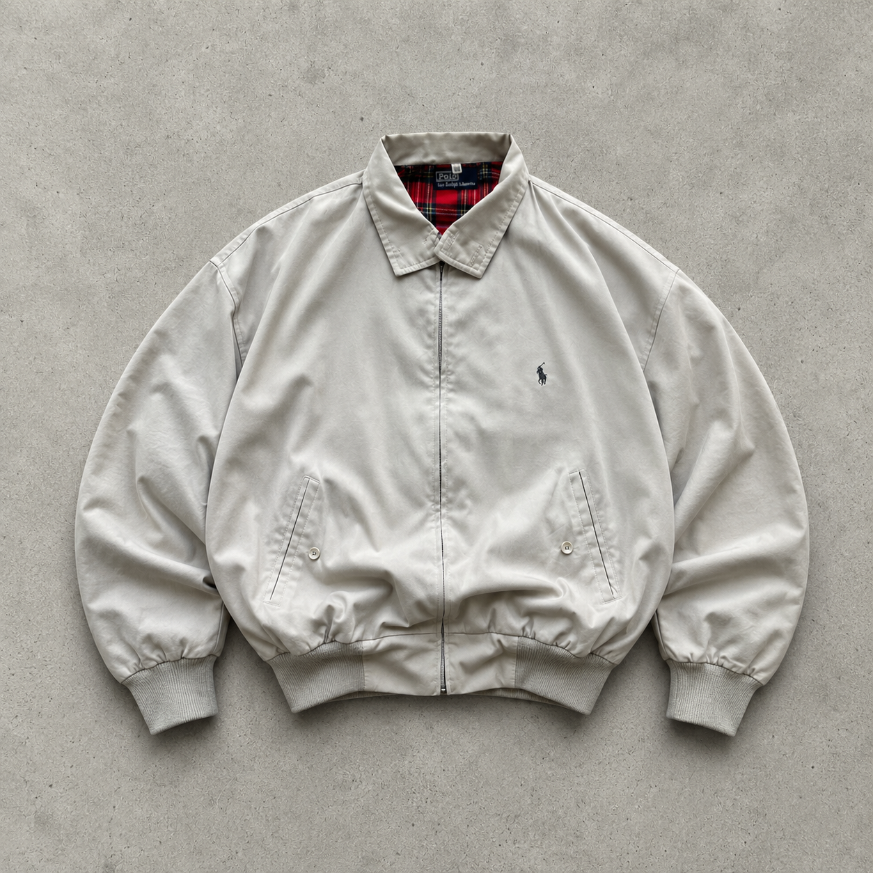 Ralph Lauren Harrington Jacket Creme / Beige Limited (M)