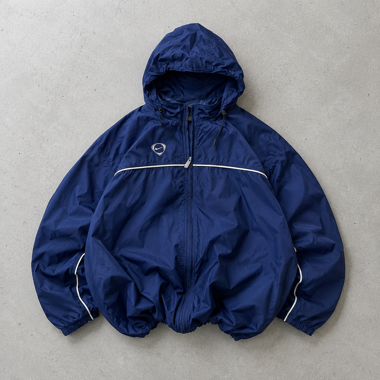 Retro Vintage Nike Jacket Navy Rare (L)