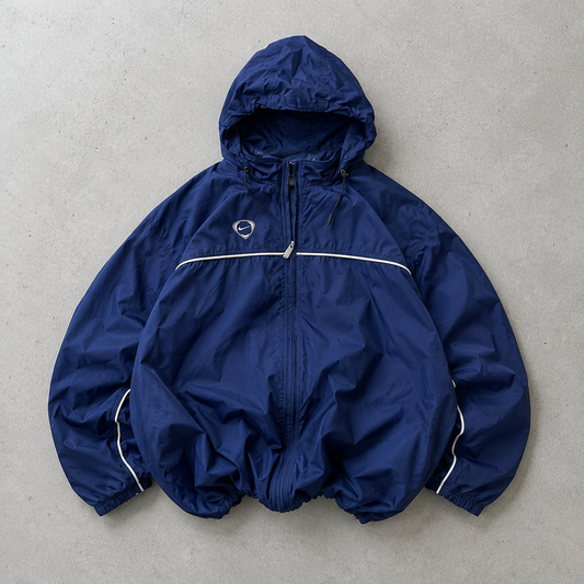 Retro Vintage Nike Jacket Navy Rare (L)