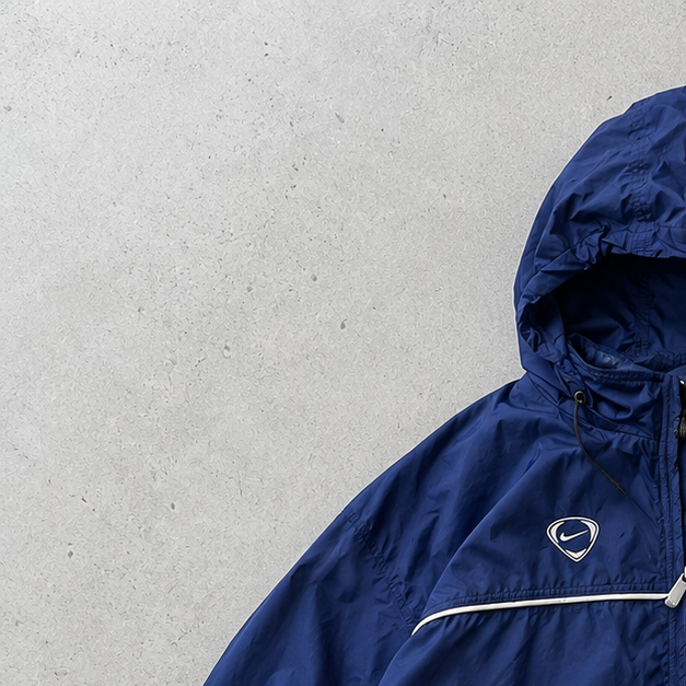 Retro Vintage Nike Jacket Navy Rare (L)