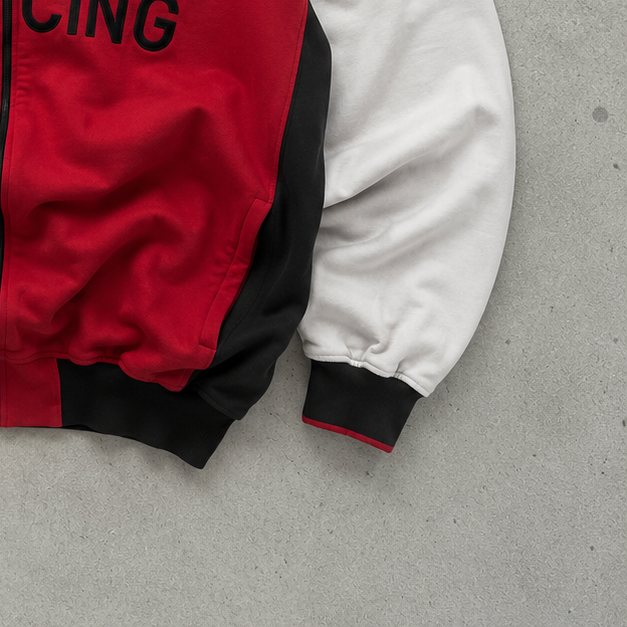 Ralph Lauren Jacket White Red Rare (XL)