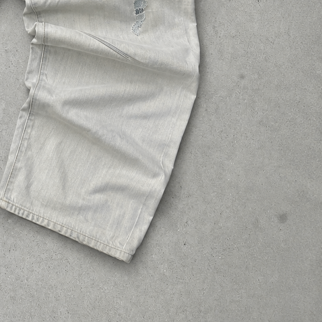 Y2K Vintage Armani Jeans Grau Limited (W32 | DE 48) Stitched Logo