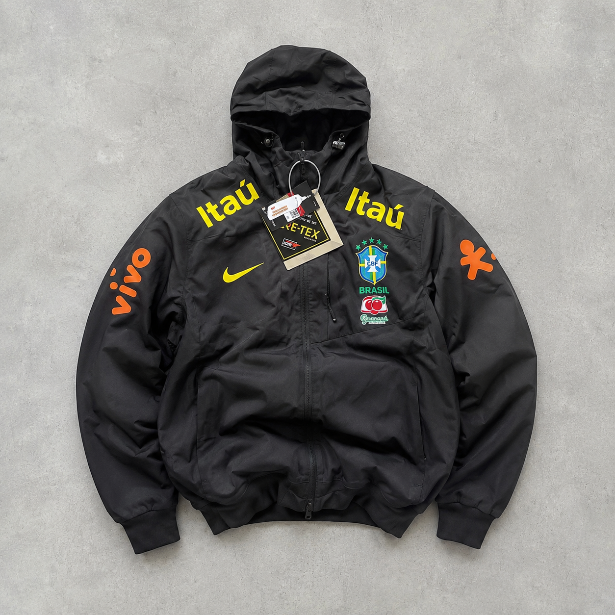 Brazil Nike Jacket Black Limited (Size L)