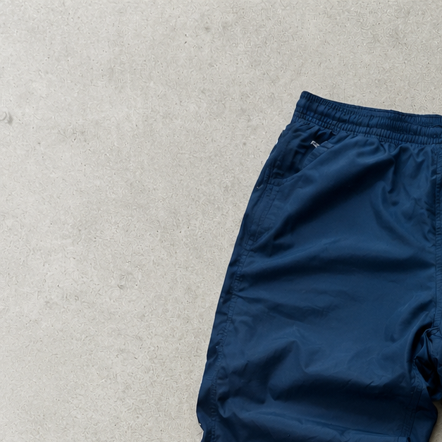 Nike Track Pants Marineblau Rare Stitched Logo (M)