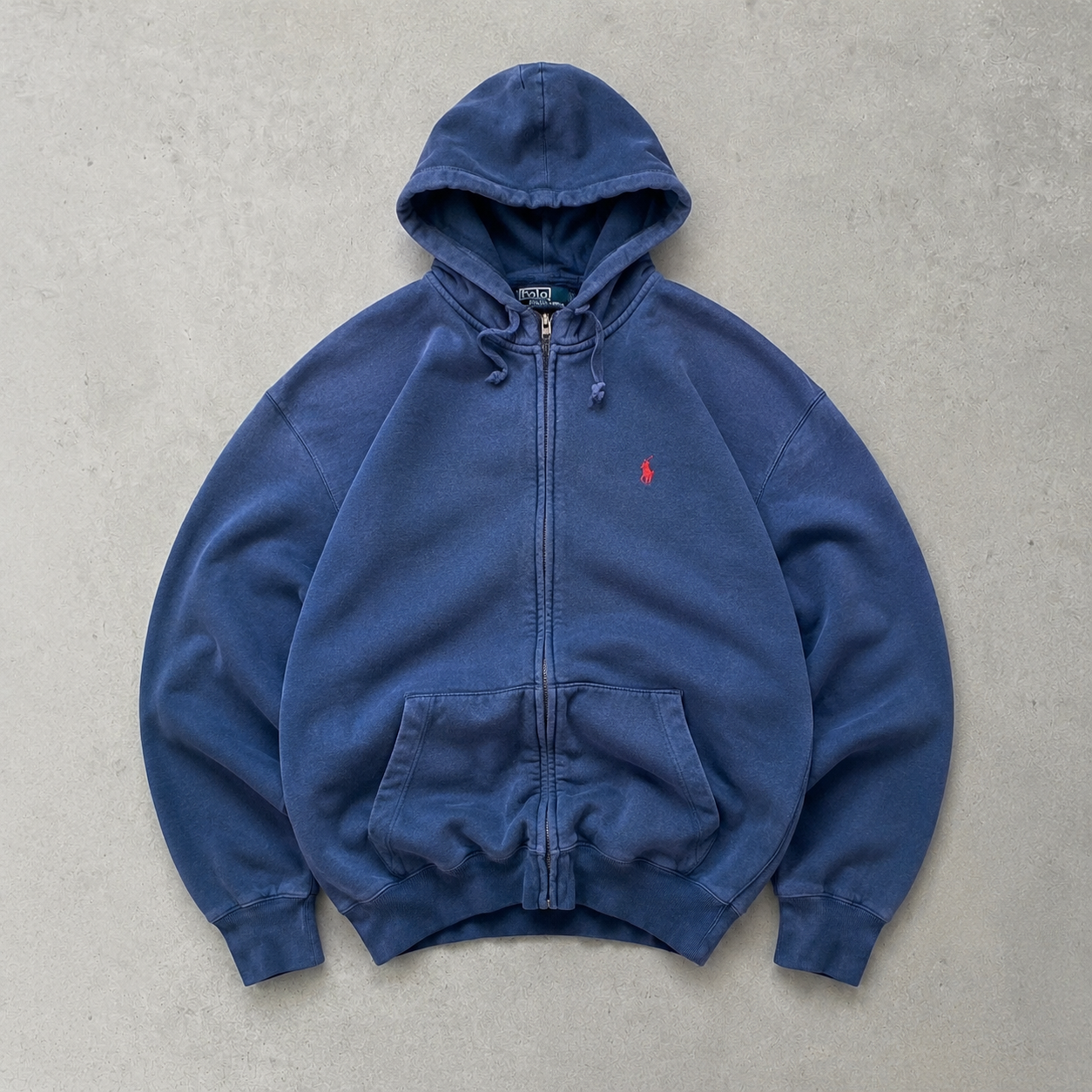 Ralph Lauren Vest Marineblau Rare (S) Stitched Logo