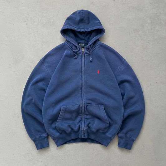 Ralph Lauren Vest Marineblau Rare (S) Stitched Logo