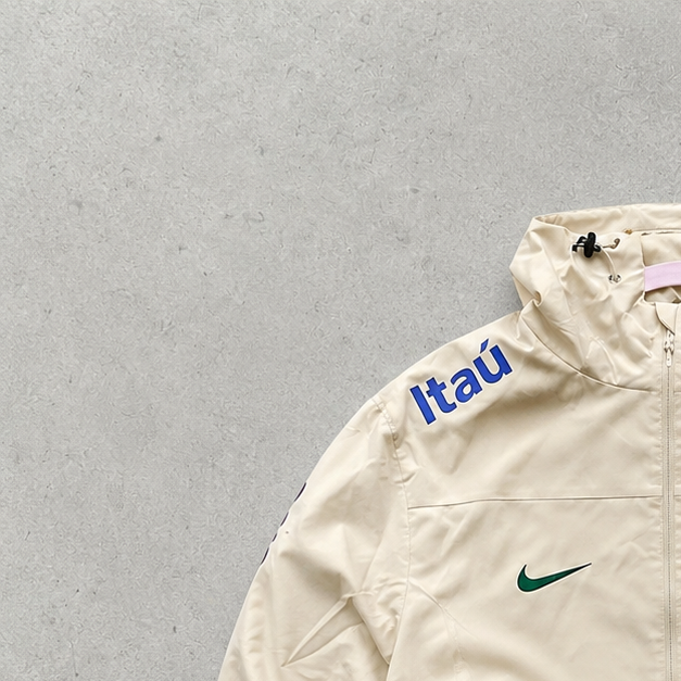 Nike Jacket White, Beige Rare (XL)