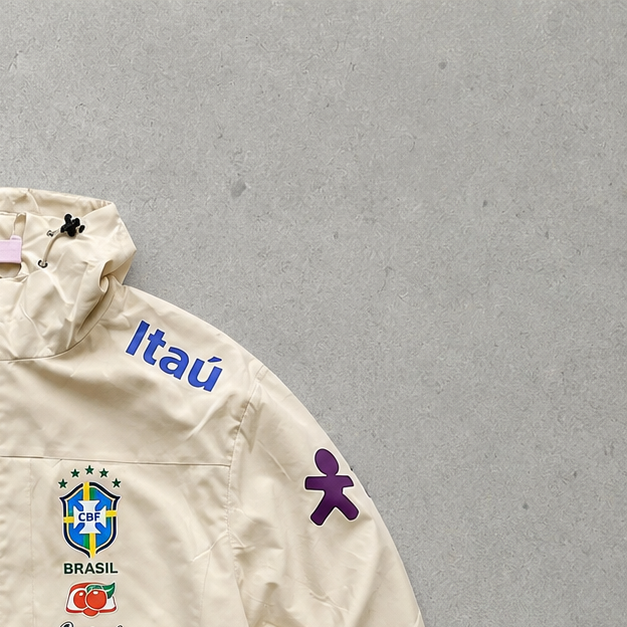 Nike Jacket White, Beige Rare (XL)