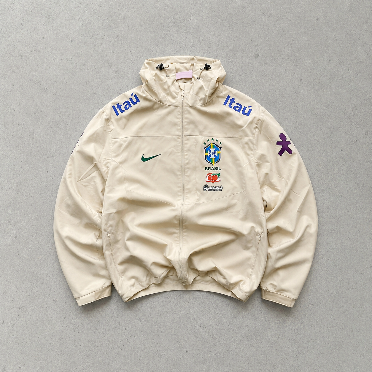 Nike Jacket White, Beige Rare (XL)