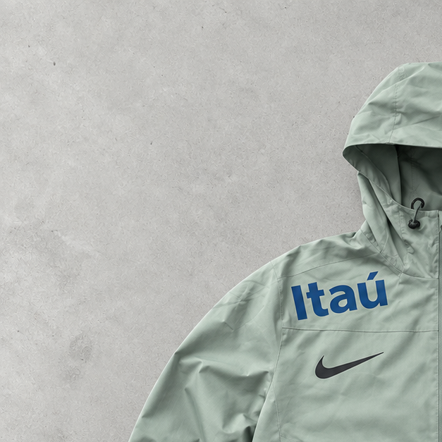 Brasilien Nike Windbreaker Mintgrün Limited (S)