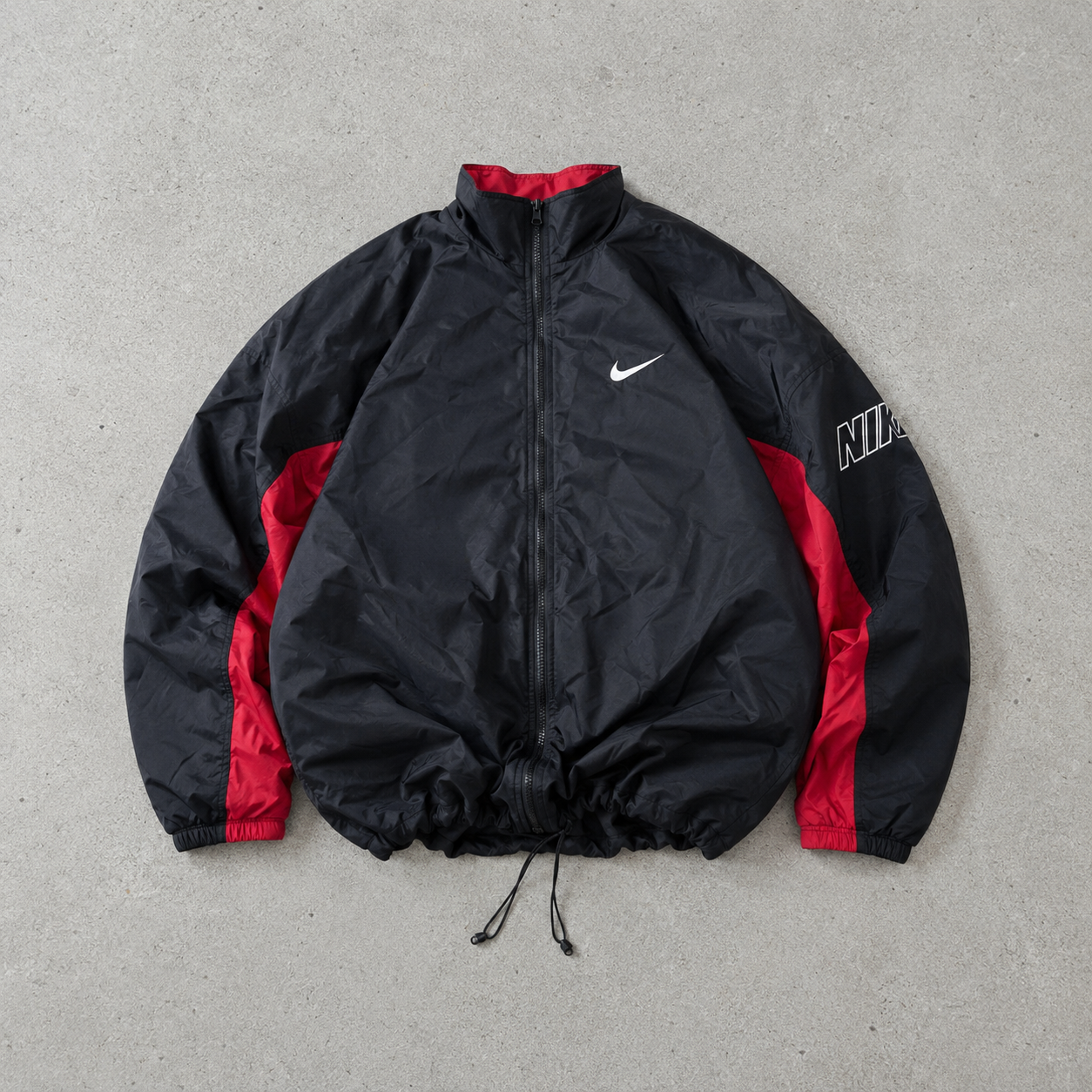 90s Nike Jacket Black Rare (L)