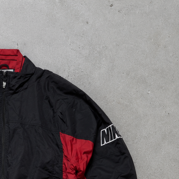 90s Nike Jacket Black Rare (L)