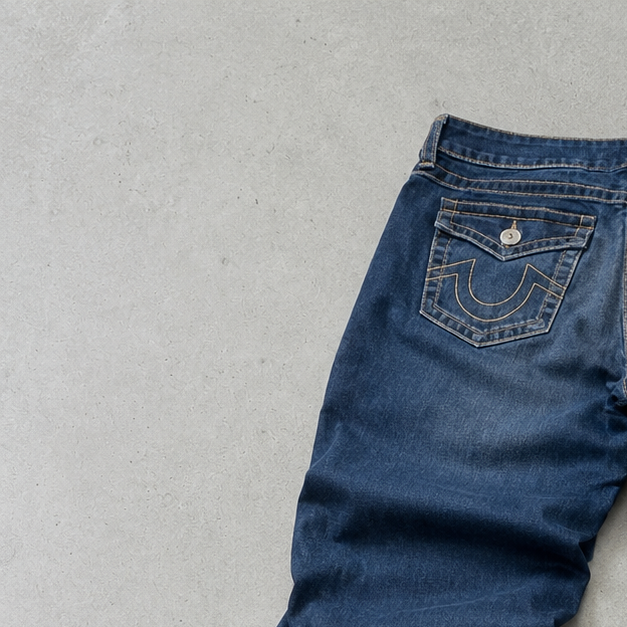 Y2K True Religion Jeans Navy Limited (L)
