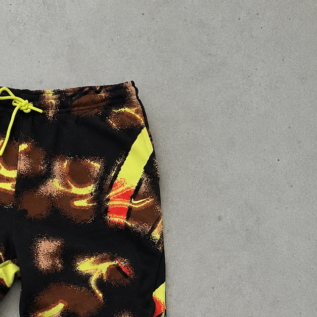 NIKE Track Pants Multi / Black Limited (XL)