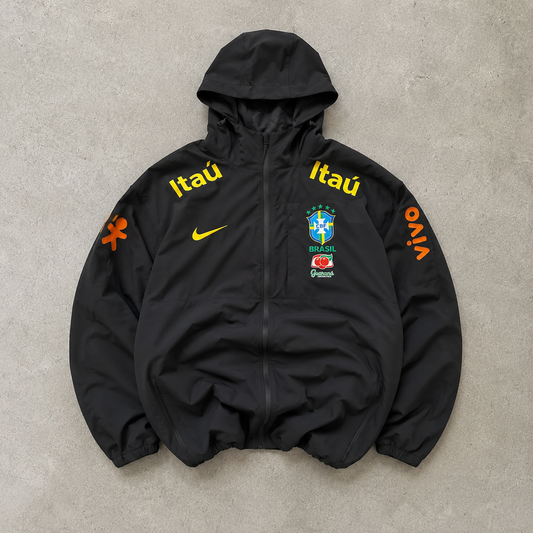 Brazil Nike Windbreaker Black Rare (Size M)