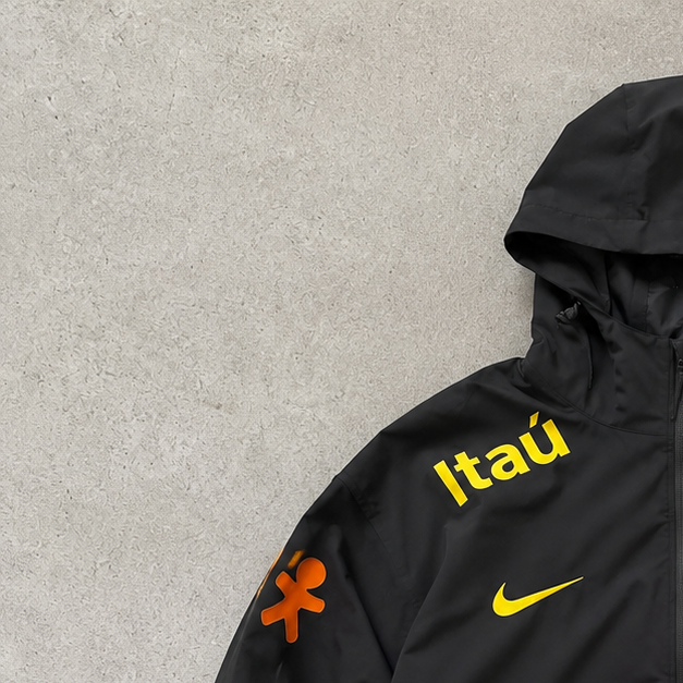 Brazil Nike Windbreaker Black Rare (Size M)