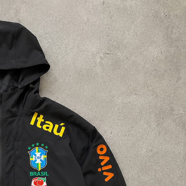 Brazil Nike Windbreaker Black Rare (Size M)
