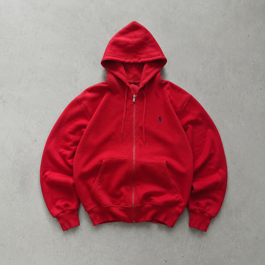 Ralph Lauren Sweater Rot Rare (S) Stitched Logo