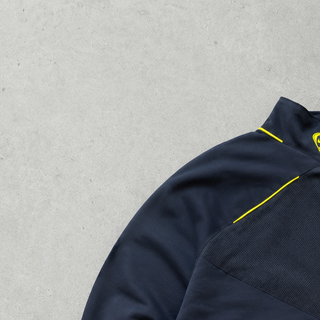 FC Barcelona Vintage Nike Track Jacket Marineblau, Black Limited (XL)