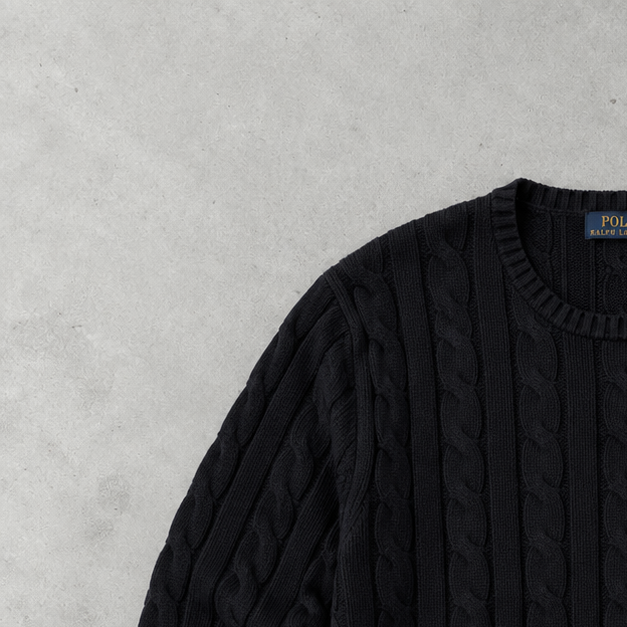 Ralph Lauren Sweater Grau Rare (L)