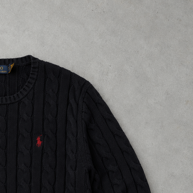 Ralph Lauren Sweater Grau Rare (L)